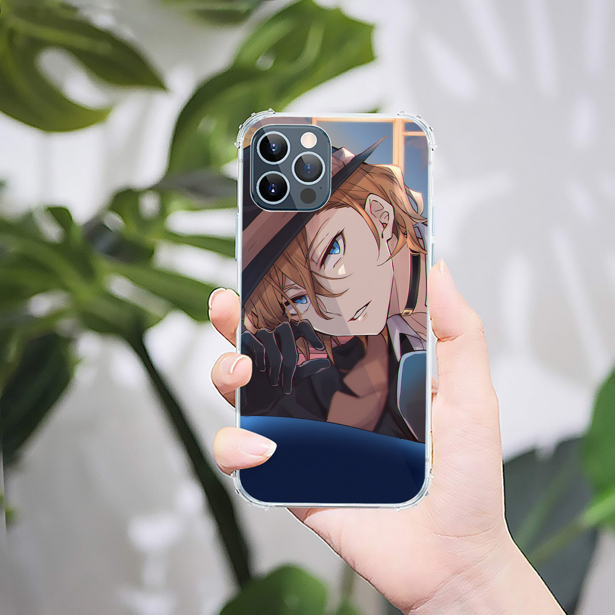 （画像用） 文豪ストレイドッグス Bungo Stray Dogs 【iPhone 12シリーズ対応】透明スマホケース（クリアソフトケース）